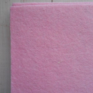 Felt Sheet Craft Thick Pastel Pink Felt cm 30x45