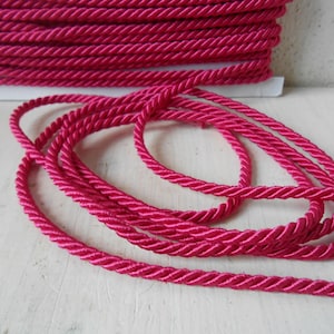 Cordone Intrecciato metri 5 mm 3,5 Fucsia