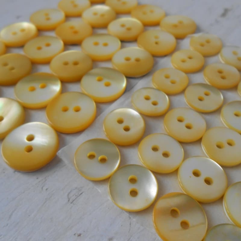 Yellow Button Set Yellow Buttons - Etsy