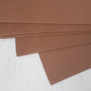 Moosgummi 5 Sheets Brown EVA Foam Craft Fommy cm 30x20