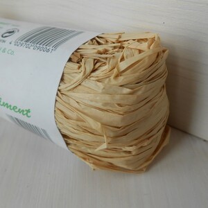 Natural Raffia 4 Skeins gr 200