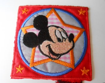 Patch Mickey Mouse Disney Applique Embroidered Iron-on Transfert