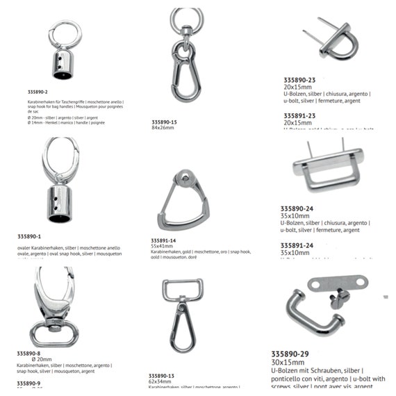 11 different types of bag closures and fastenings