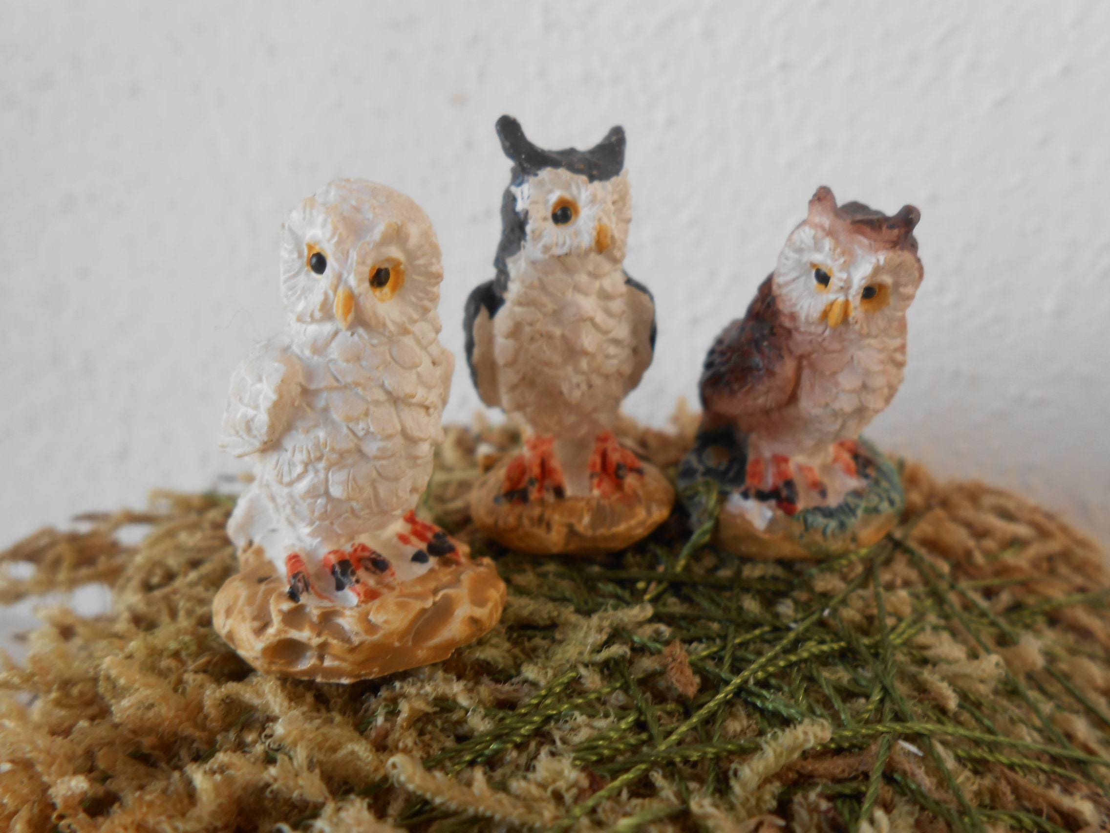 Stendhal Stores – Statuetta Gufo In Porcellana Art.MF19, Colore Bianco, Dimensioni 7x9,5x16 Cm