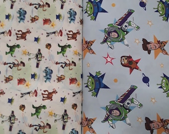 Tessuto di Cotone Disney alto 140 cm 1 metro Toy Story