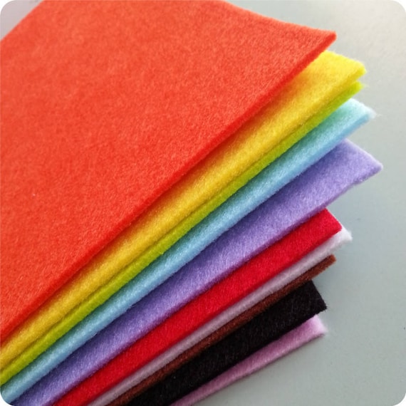 Felt Sheet Craft Thick Felt Solid Colors Cm 70x50 