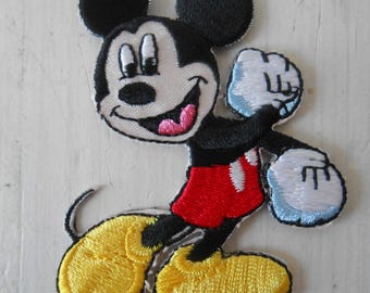Appliqué de fer sur patch brodé Mickey Mouse