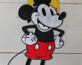 Retro Mickey Mouse Patch Classic Disney Fan Cartoon Character Iron