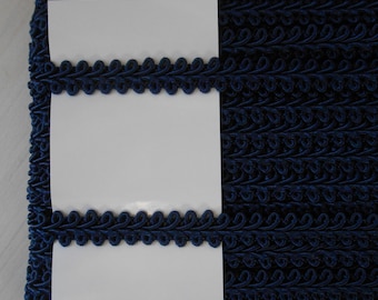 Trim Passementerie Classic Gimp Blue 3/8" Breite 5 yds