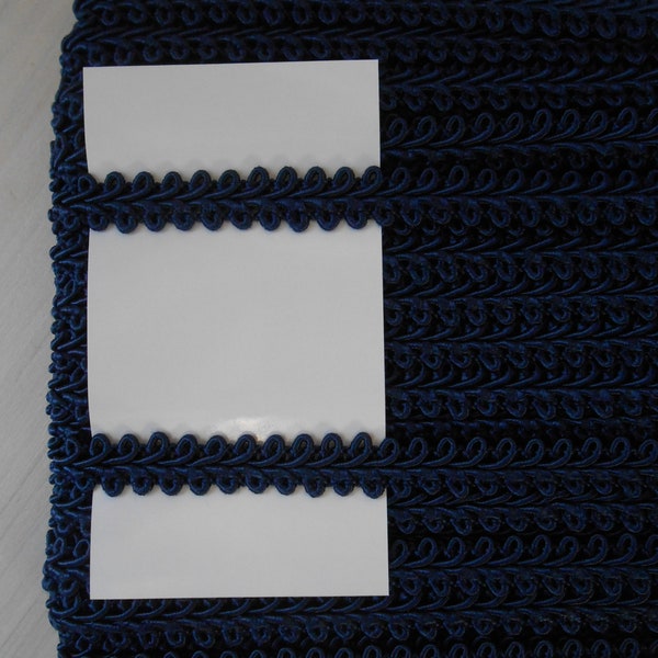 Trim Passementerie Classic Gimp Blue 3/8" width 5 yds