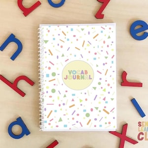Vocabulary Journal | Elementary | Middle school | Homeschool | Unschool | Unit study | Vocab | English Journal | Copywork | Unschool