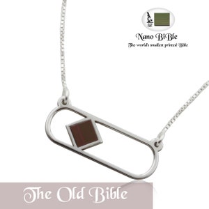 De Oude Bijbel NANO Kettingen sieraden zilver 925 - gratis verzending