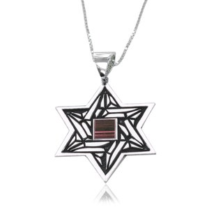 David Star Nano Bijbel sieraden zilver 925 - gratis verzending