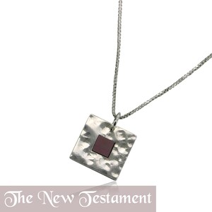 Nano Bijbel (NIEUWE TESTAMENT) sieraden zilver 925 - gratis verzending