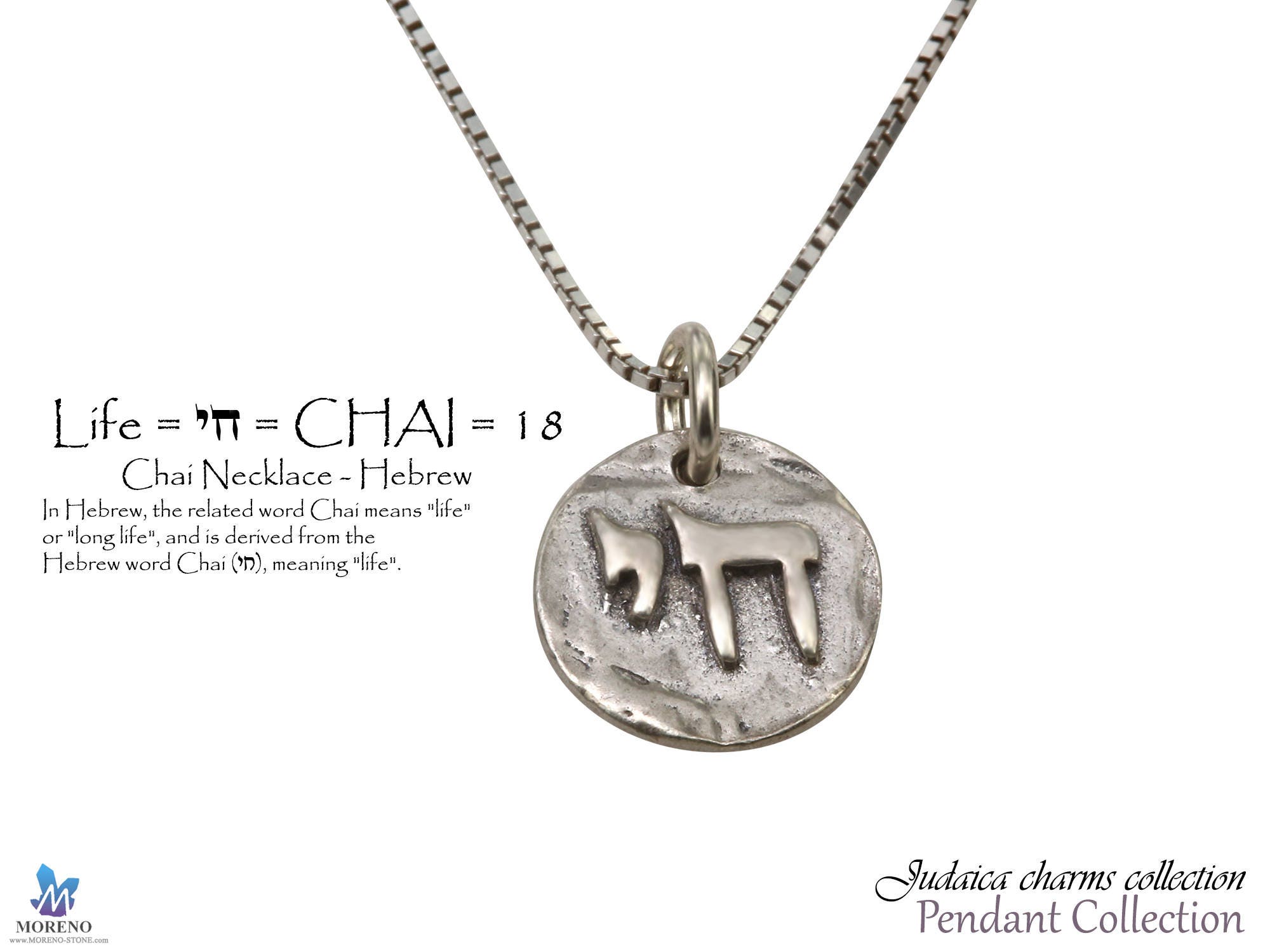 【SHOUIA/ショウイア】 SPICE OF LIFE CHARM Spirit of Life: Chai - the Hebrew Word for 