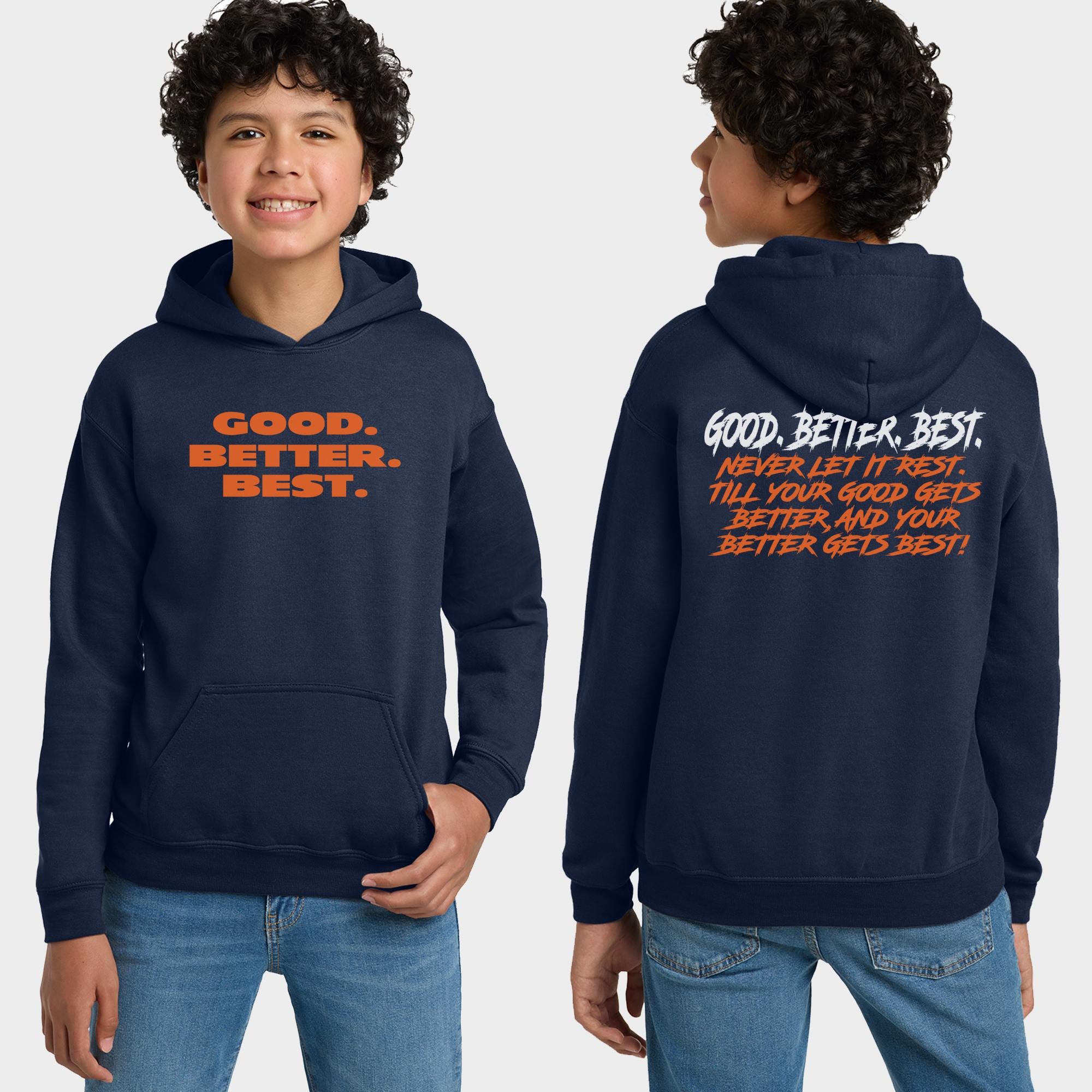 Discover Chicago Football Good Better Best Youth Shirt v2, Bear Down Tshirt, Chicago Football Youth Tee, Boys Gift