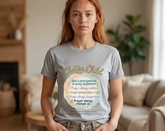 Camiseta infantil con cita de oración de ChoZen / Camiseta religiosa inspiradora para niños