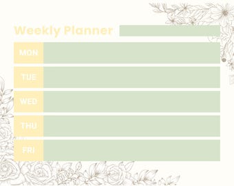 Printable Life Planner | Goal Tracker, Habit Tracker & Calendar