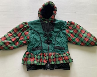 Vintage Columbia Ski Jacket: Neon 90s Waterproof Snow Gear (men's