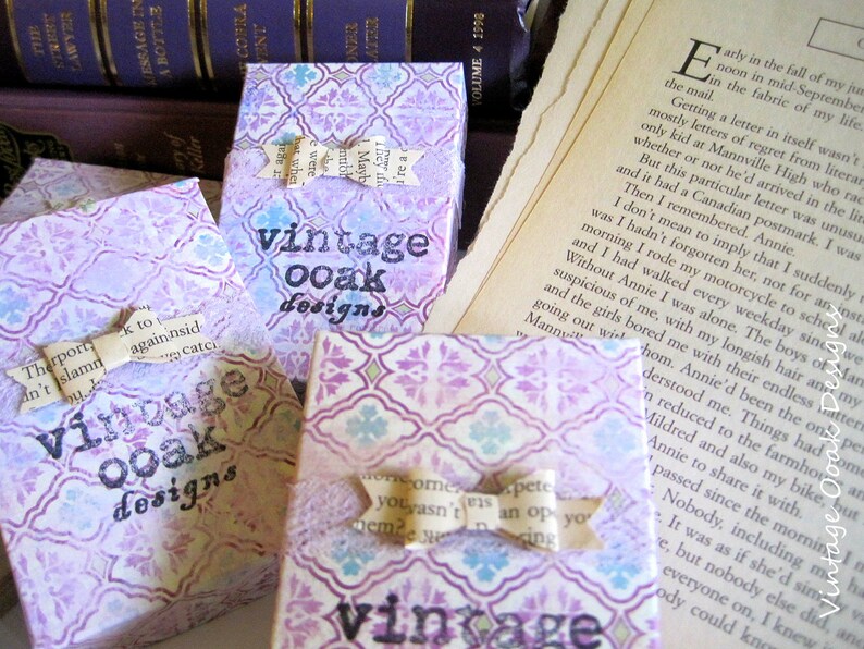 Ch.5 Vintage Paper EarringsPaper Earrings Vintage Paper Etsy