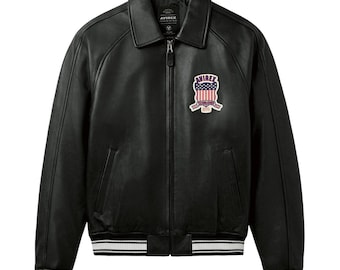 Men's Hair-On Hide Leather Biker Jacket | Vintage Style