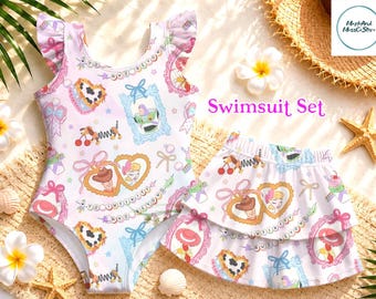 Disney Toy Story Woody Buzz Jessie Swimsuit Set - Kids Swimwear, Disney Swimsuit Set