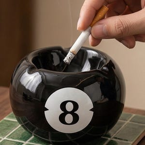 8 ball cigarette Eight Ball Ashtray