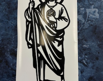 San Judas vinyl sticker decal