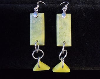 Serpentine Dangling Earrings