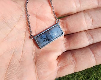 Dumortierite Pendant Necklace