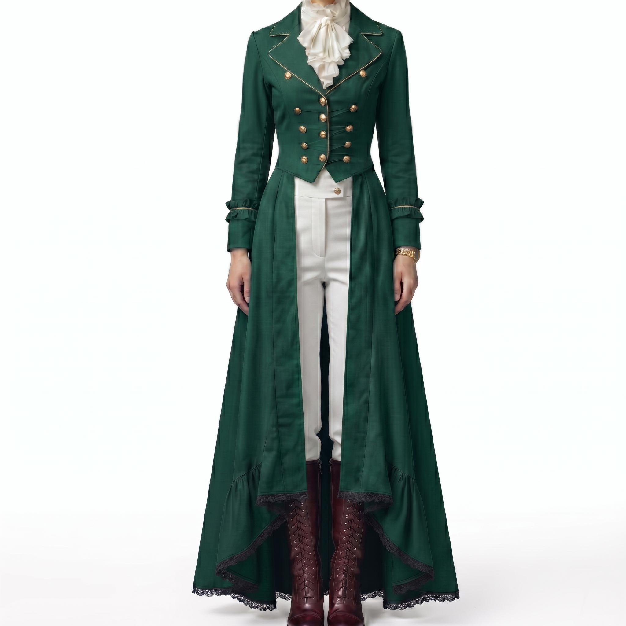 emerald green gothic dress Emerald Green Vintage A Line Crossover 3/4 Sleeve Tea Swing Dress – Pretty  Kitty Fashion main image 0