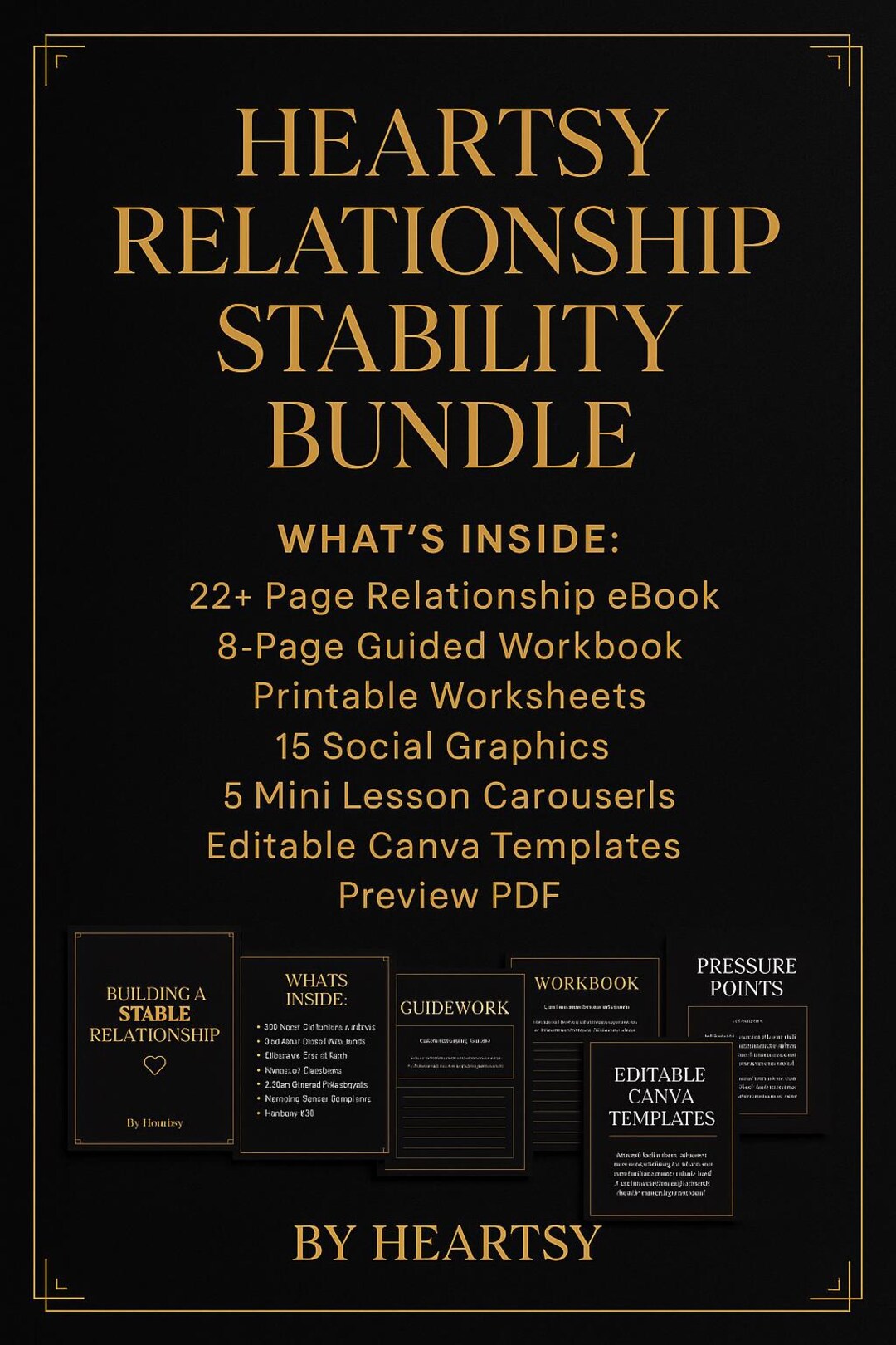 Relationship Stability Bundle | Relationship Workbook, Ebook, Couples ...