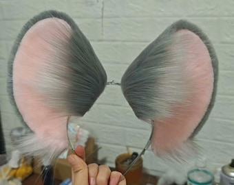 Realistic Mouse Ears Headband, Faux Fur Animal Ears, Cute Rodent Ears