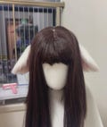 Handmade White Lamb Ears Cosplay Headpiece: Faux Fur Sheep Ears Wig