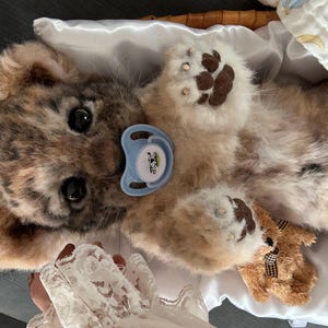 Realistic Lion King cub plush toy,  Lion King