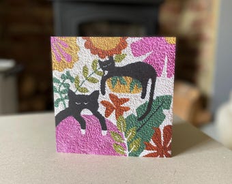 DAYDREAMER CAT CARD