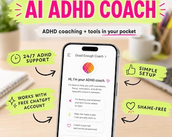 ADHD Task Paralysis Tool | Custom ChatGPT AI Assistant | Get Unstuck