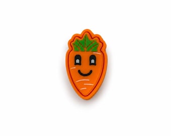 Fidget Clicker Keychain, Food Charm, Fruit & Vegetable Keyring, Stress Relief Toy