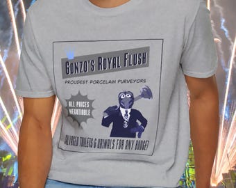 Camiseta de Gonzo's Royal Flush / Camiseta de vacaciones en Disney, Camiseta de los Muppets, Camiseta de Muppetvision, Camiseta de Disney World, Camiseta de Gonzo, Camiseta de parque temático