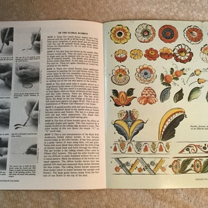 Swedish Folk Painting of Dalarna Complete History How to do it book by Pat Virch image 3