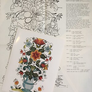 Rosemaling PRINT and PATTERNS (all 11 SETS) by Pat Virch - Etsy
