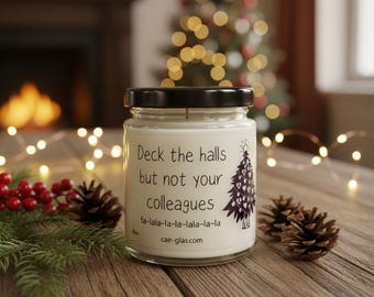Deck the halls and not your colleague candle