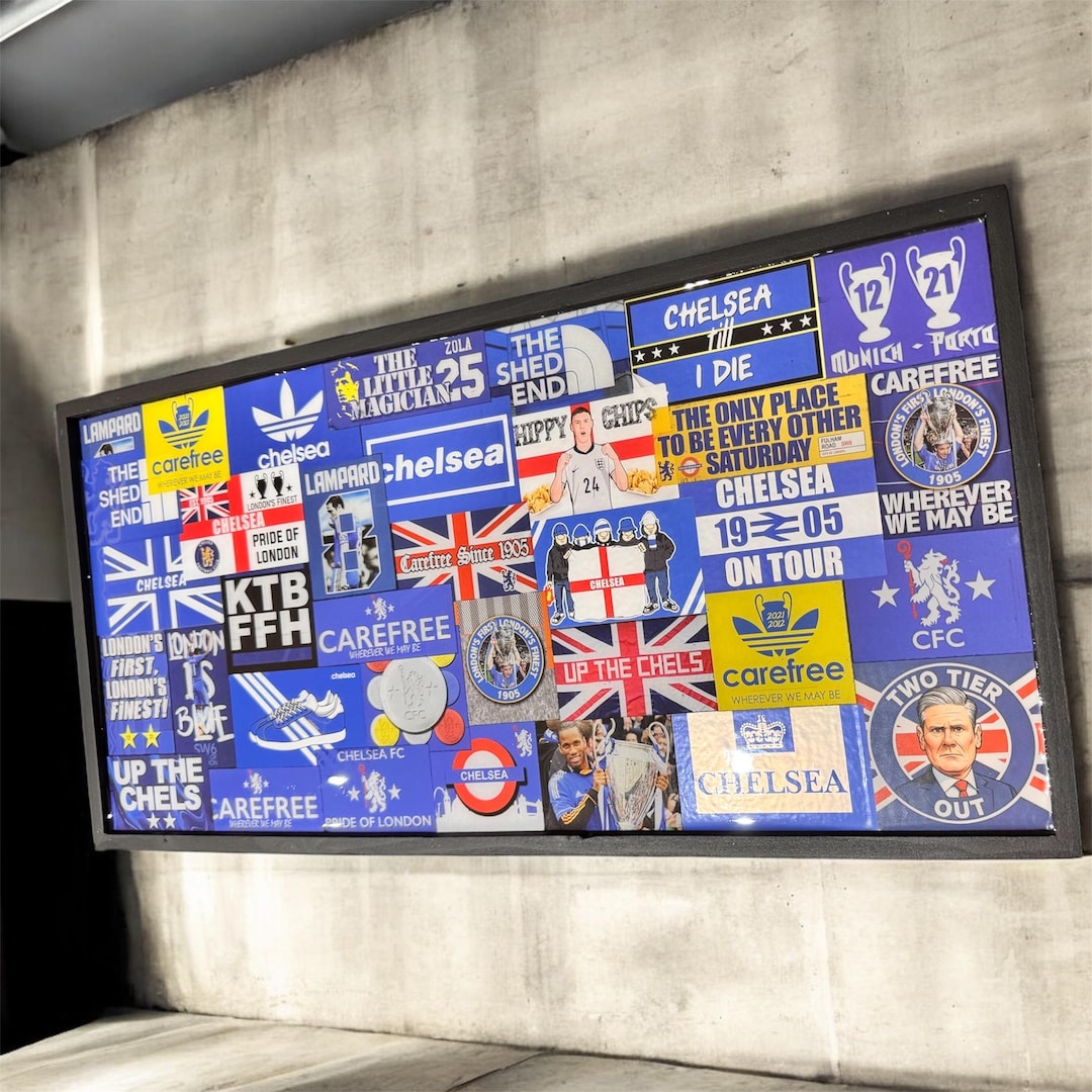 Small Chelsea Sticker Chelsea FC Ultra Sticker Wall Art - Etsy UK
