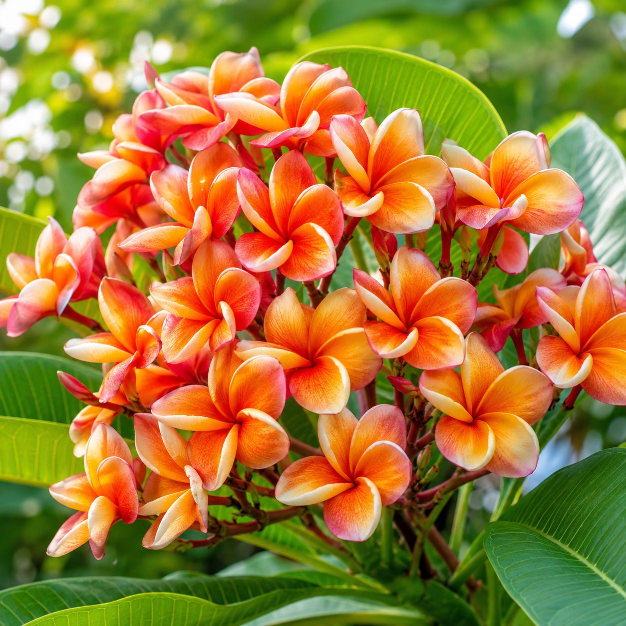 Orange Plumeria Plant - Etsy