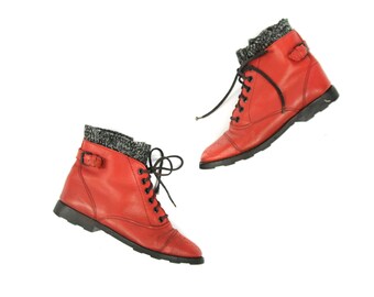 lace up pixie boots