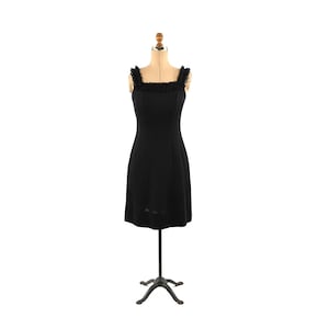 Vintage 60s Mod Wool Crochet Lace Babydoll Dress - Jeanne d&#39;Arc