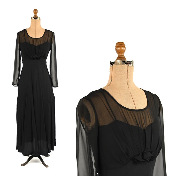 Nighty Skirt Chiffon - Black main image 1