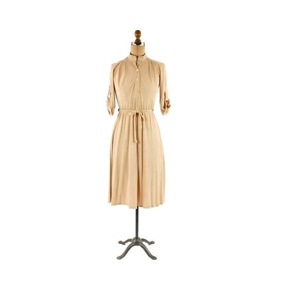 light brown dress short Short Simple Strappy-Back Homecoming Dress