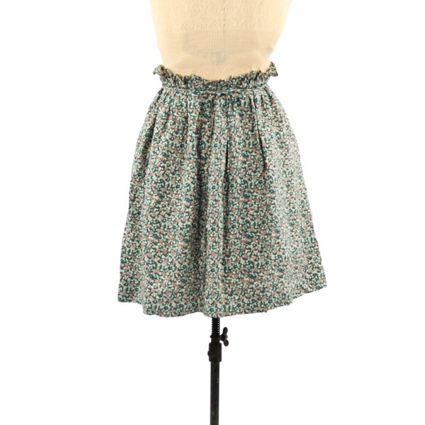 Pico Skirt, Long, Curry Calico