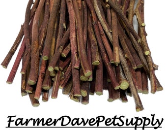 60 Blueberry Skinny Sticks for Rabbits, Guinea Pigs, Chinchillas, Gerbils, and Hamsters